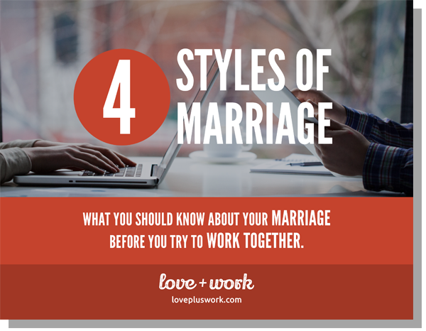 Love+Work: 4 Styles of Marriage